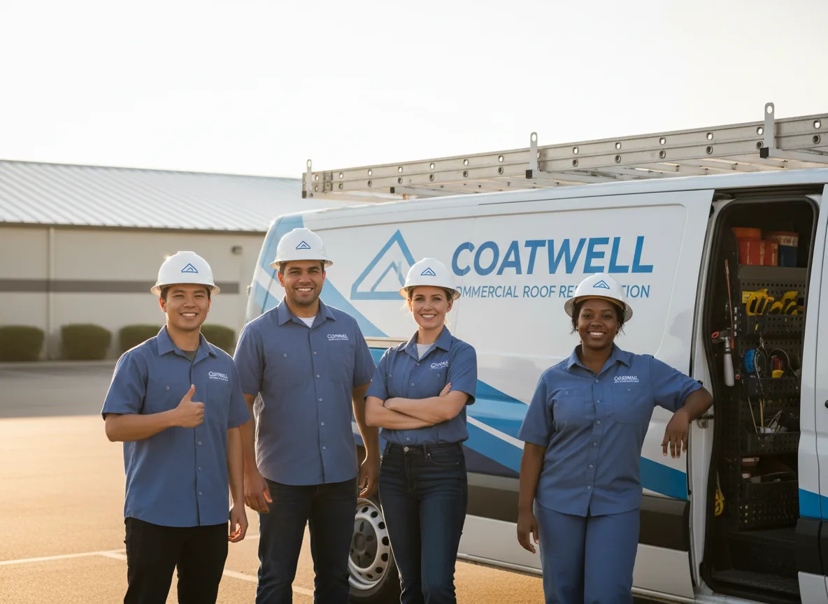 Commercial roof coating company in Riverdale, ND